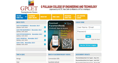 Desktop Screenshot of gpcet.btechguru.com