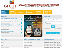 Tablet Screenshot of gpcet.btechguru.com